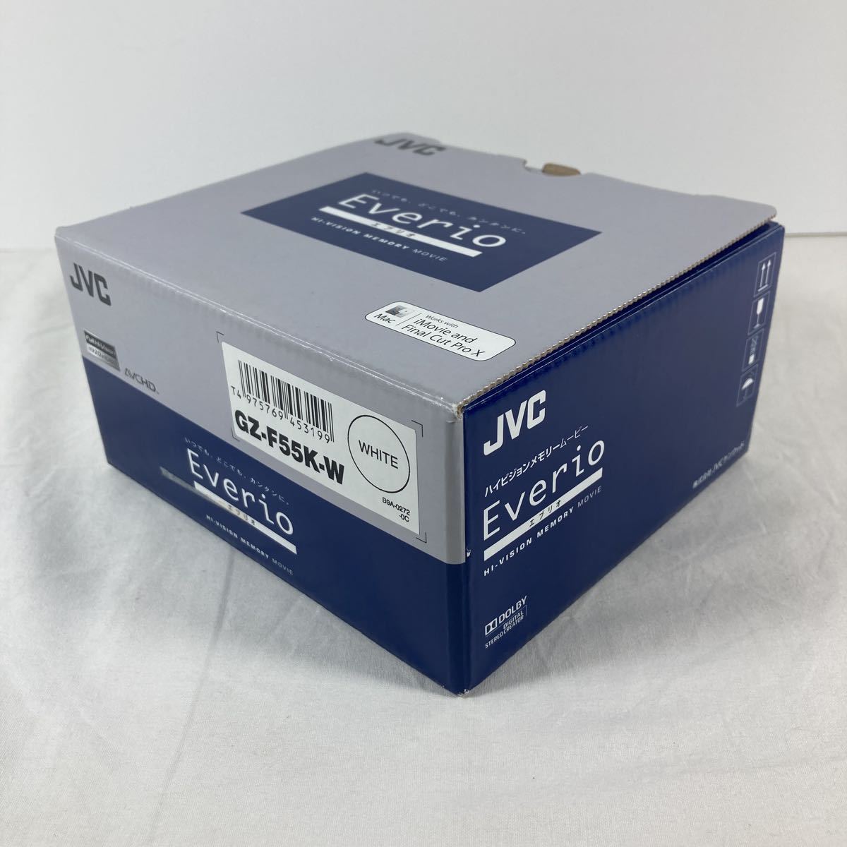 JVC Everio GZ-F55K-W Every o видео камера Hi-Vision 1920x1080 2018 год 