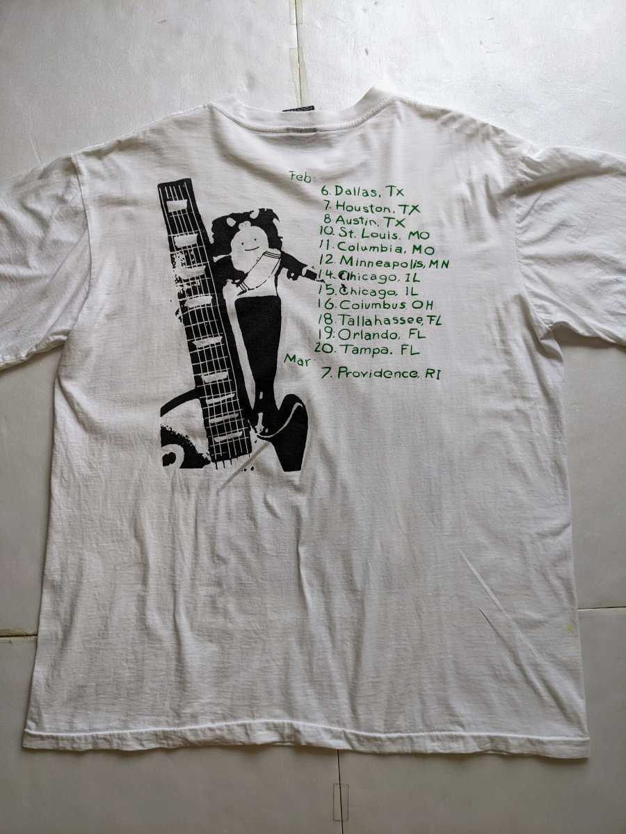  hem sleeve single!! Dinosaur JR GREEN MIND lock T-shirt XL size / Vintage USA made band T gran ji90s80s70s old clothes America Tour T