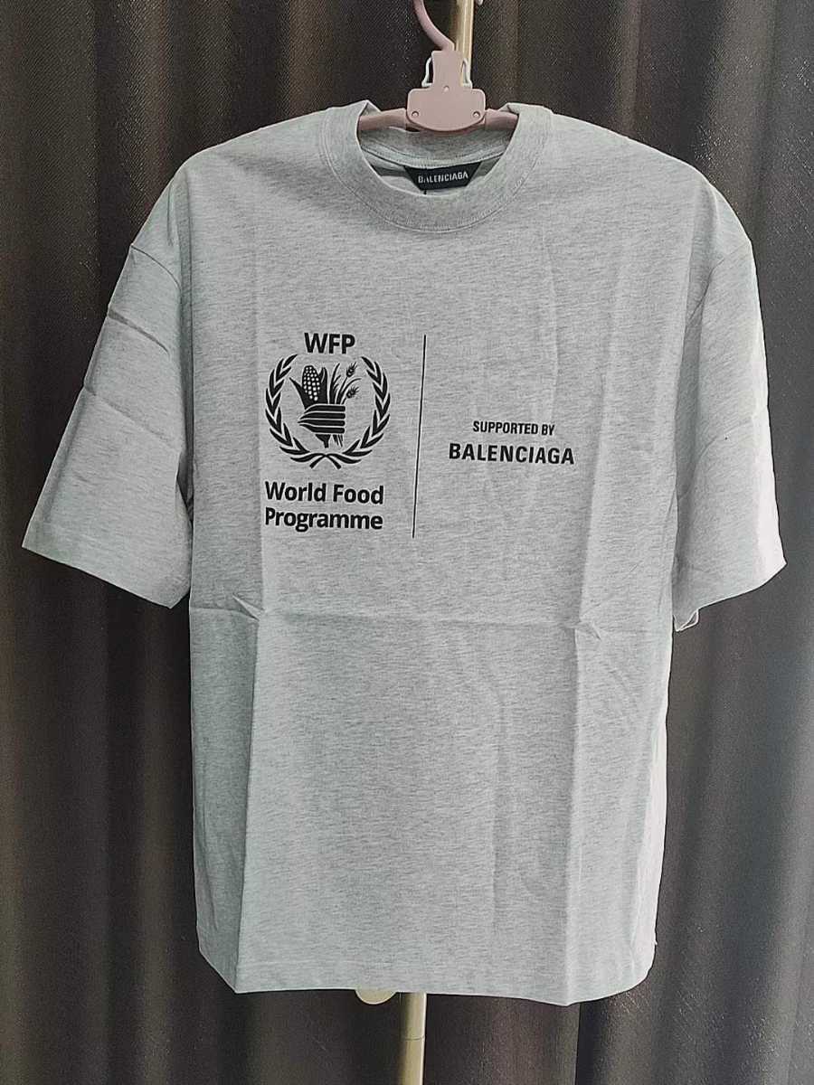 BALENCIAGA バレンシアガ WFPコラボシャツ 半袖Tシャツ サイズS