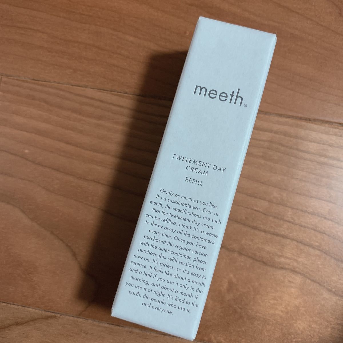 ミース　デイクリーム　meeth ミース　meeth トゥエルメントデイクリーム リフィル＜朝用クリーム＞