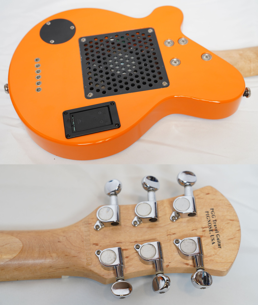 ☆Pignose☆PGG-200 Orange アンプ内蔵ミニギター 美品 ピグノーズ