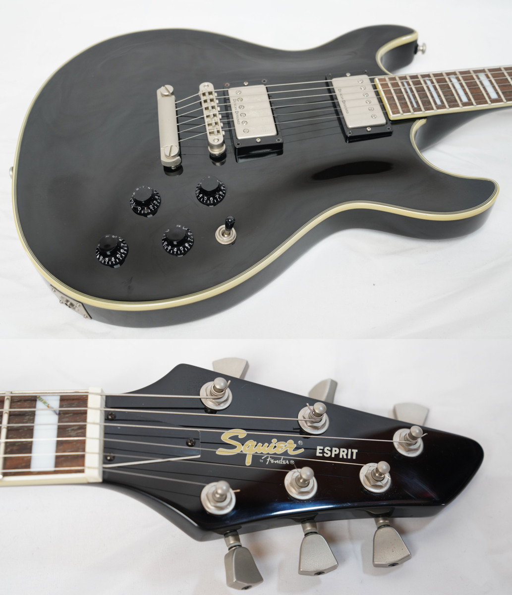 squier by Fender Esprit エスプリ 動作良好 生産終了 squier by Fender Esprit エスプリ動作良好生産終了