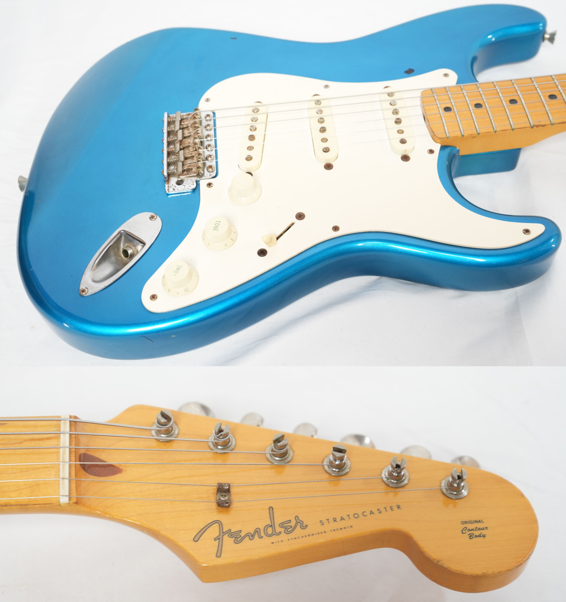 Fender Japan ST57 Stratocaster LPB ストラトキャスター 1995-1996年製 カタログ外カラー(ストラトキャスター)｜売買されたオークション情報、yahooの商品情報をアーカイブ公開  - オークファン（aucfan.com）