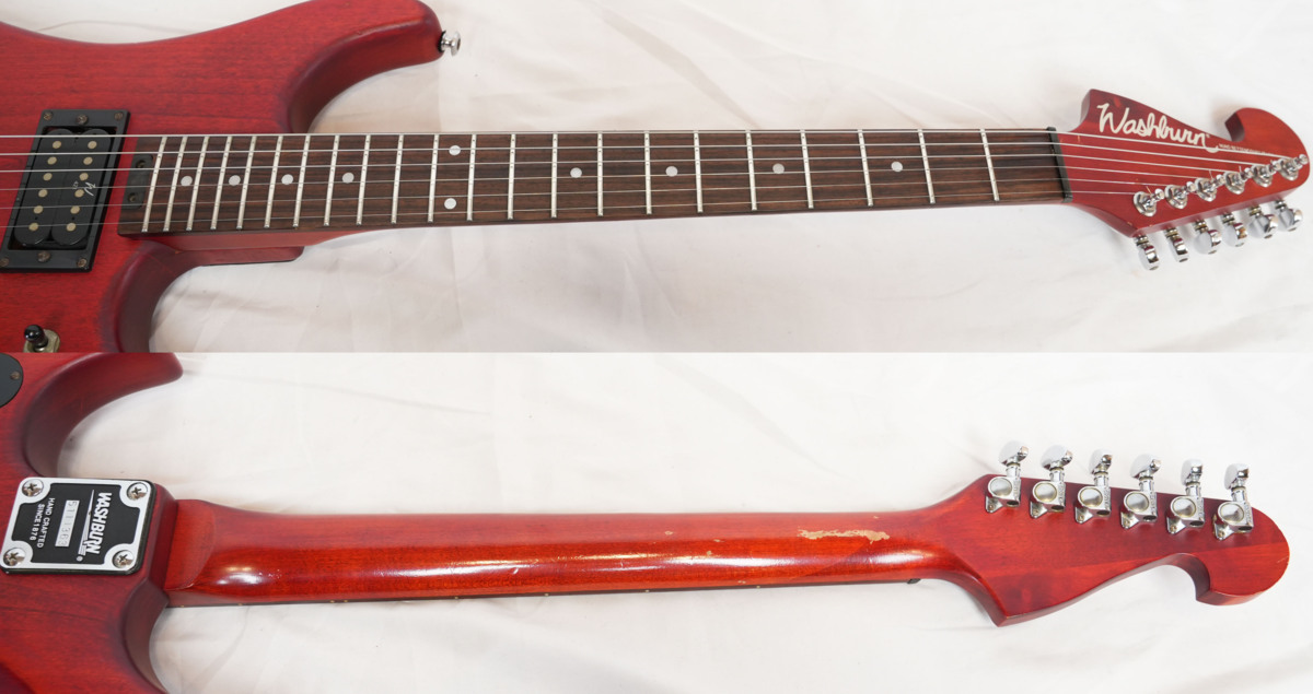 ★Washburn★N1 Padauk Stain Nuno Bettencourtモデル 90年代 ヌーノモデル ワッシュバーン★_画像4