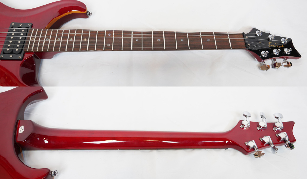 ☆Tony Smith☆KPR-32 シースルーレッド PRS Custom 24タイプ☆ PRS