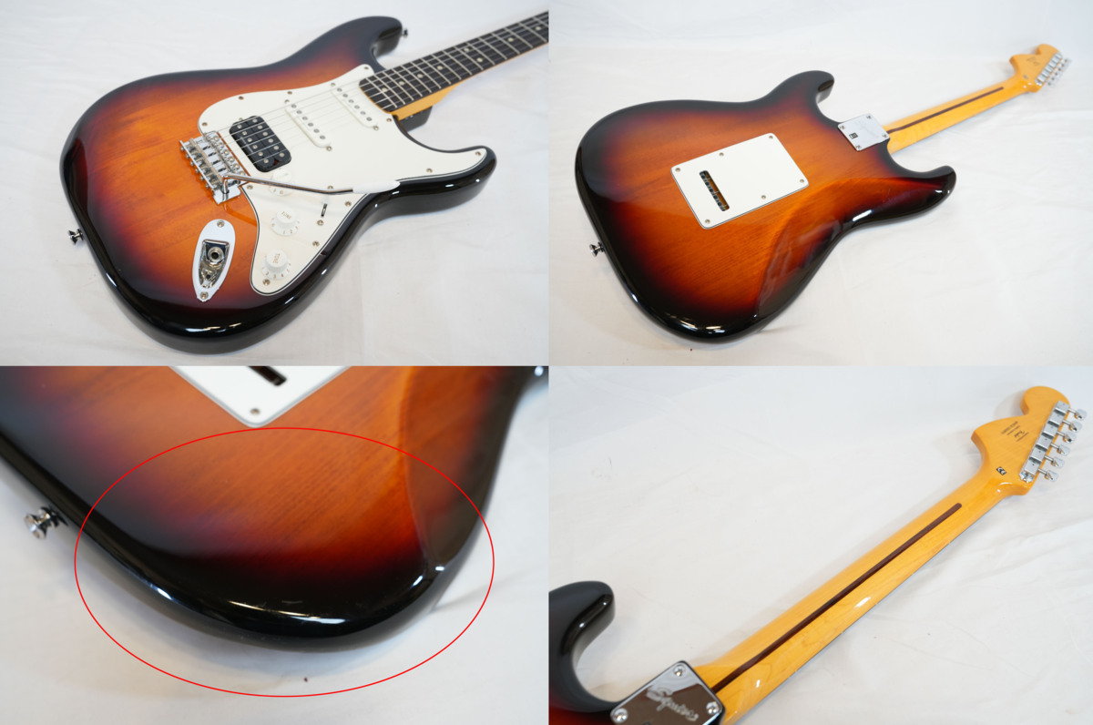 ★Squier by Fender★Vintage Modified Stratocaster 70s HSS 3TS 2012年製 ストラトキャスター 美品★_画像5