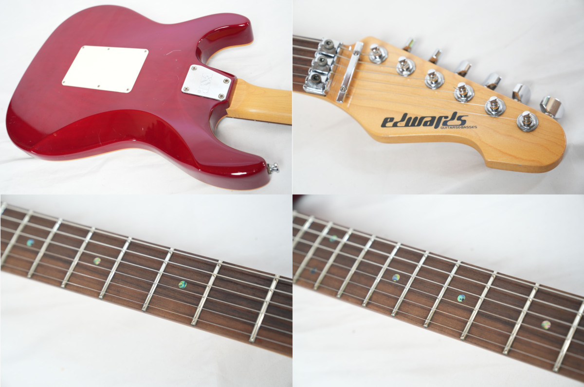 ☆EDWARDS/ESP☆E-SN-145QM Black Cherry SNAPPER 2008年製 エドワーズ