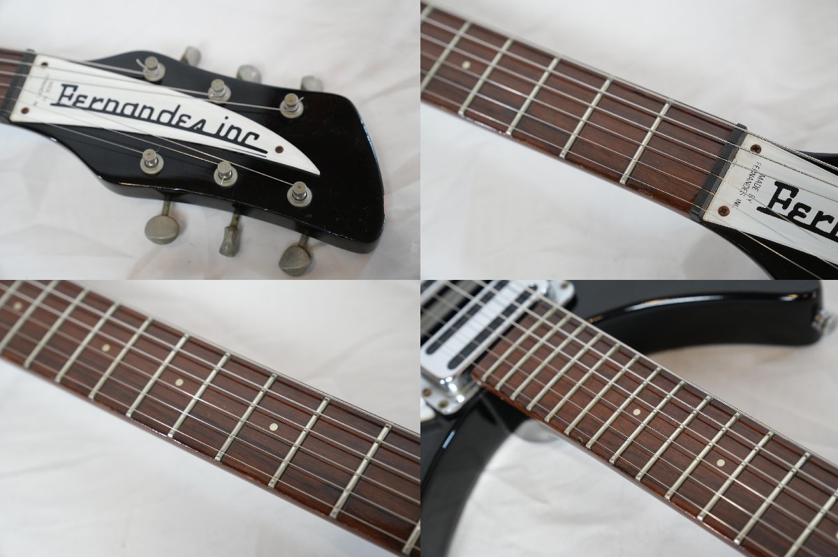 ☆FERNANDES☆RG-80 BLACK Rickenbacker 325コピーモデル 80年代 ☆FERNANDES☆RG-80 BLACK Rickenbacker 325コピーモデル 80年代