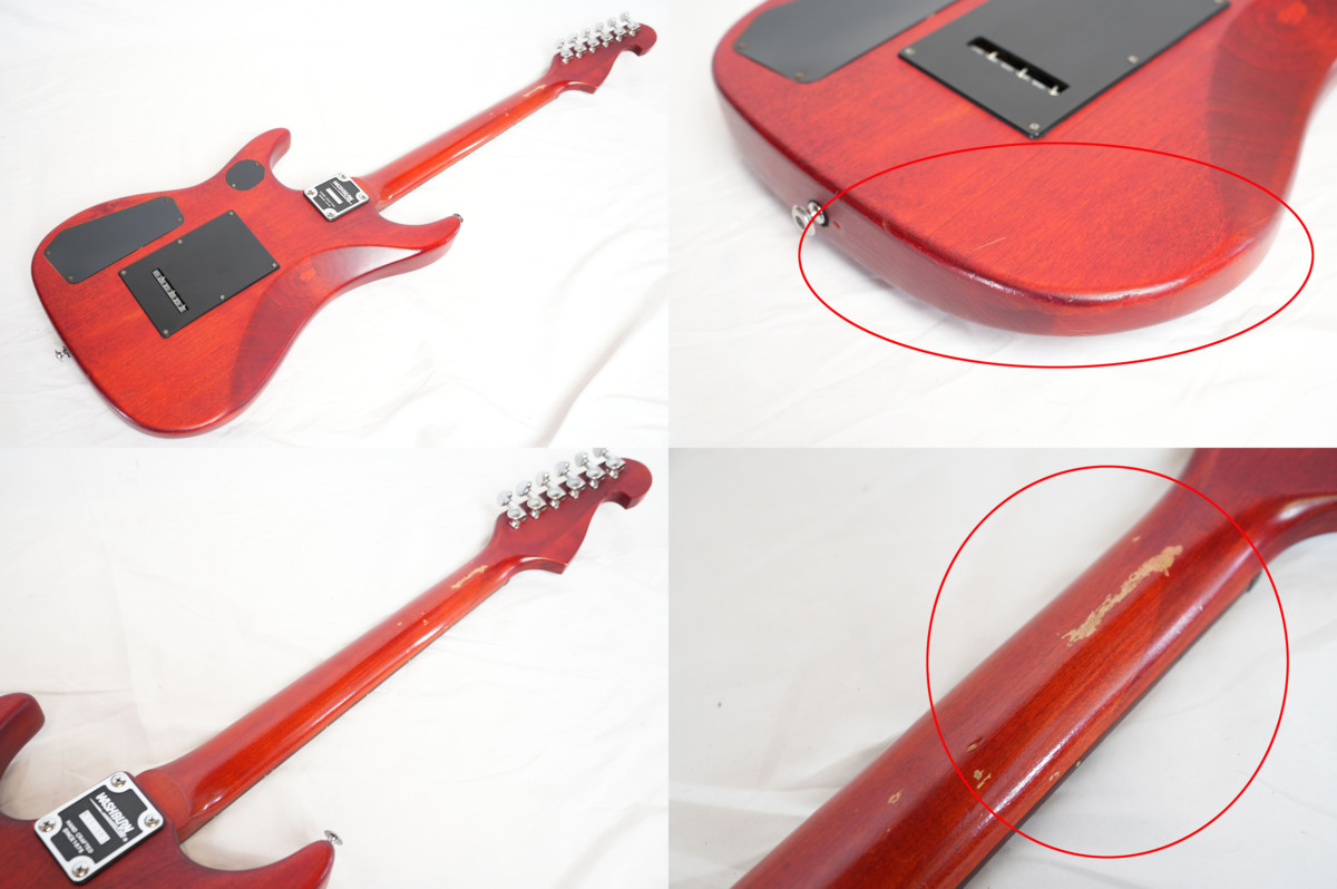 ★Washburn★N1 Padauk Stain Nuno Bettencourtモデル 90年代 ヌーノモデル ワッシュバーン★_画像6