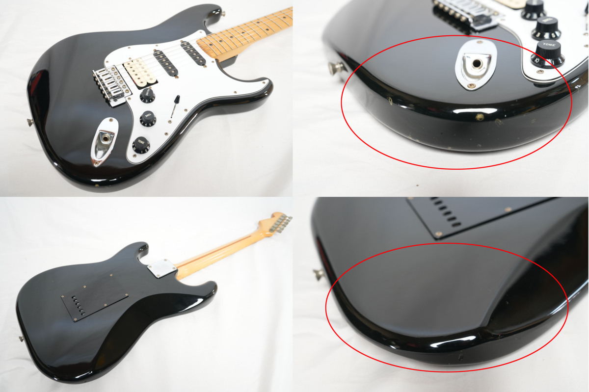 ☆Squier by Fender☆SST-33 BLACK SSH改 Silver Series STRATOCASTER