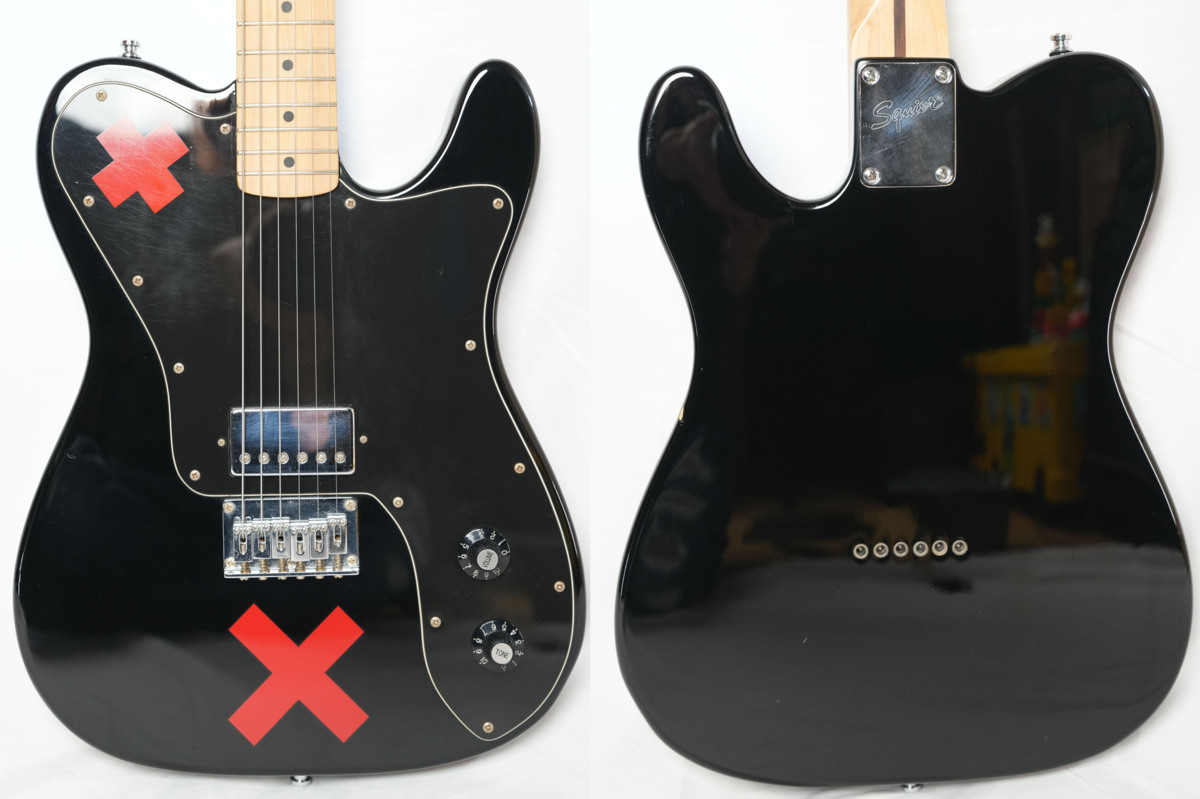 Squier by Fender Deryck Whibley Signature TELECASTER Black SUM41 