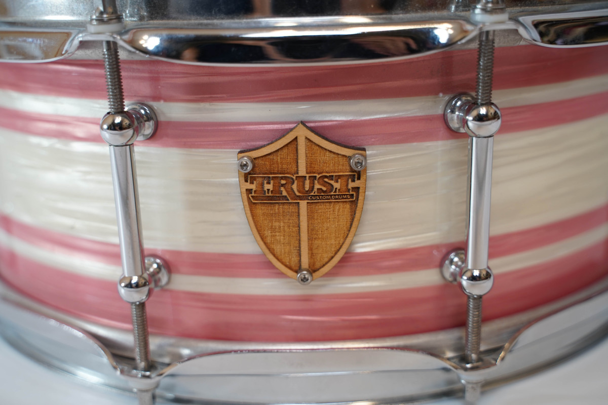 ☆TRUST CUSTOM DRUMS☆CUSTOM2 MP1455 SP/WS 14インチスネアドラム