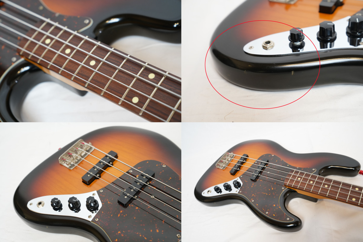 ☆EDWARDS by ESP☆E-JB-93R LT 3TS JAZZ BASS ジャズベース ラッカー