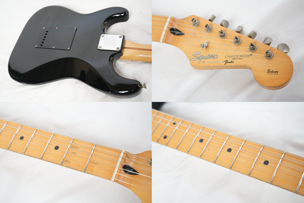 ☆Squier by Fender☆SST-33 BLACK SSH改 Silver Series STRATOCASTER