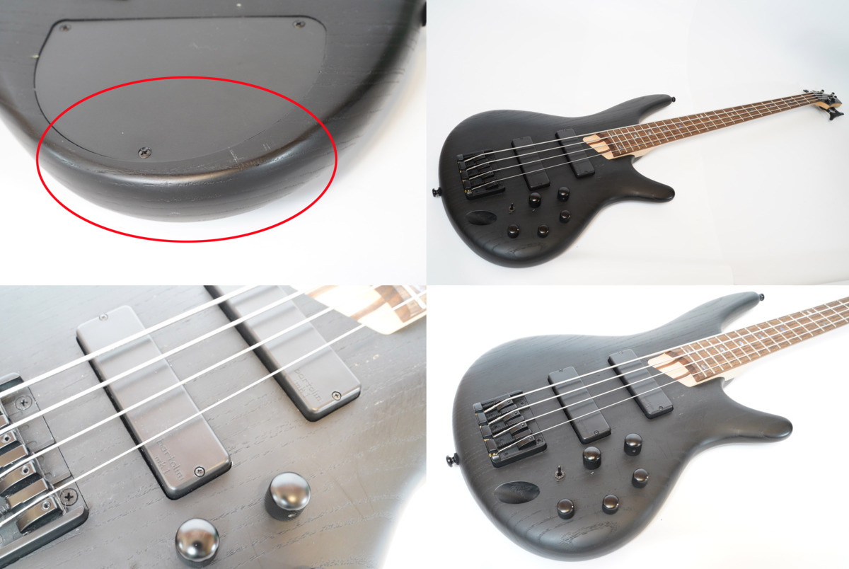 ☆Ibanez☆SSR630 Black Flat 4弦ベース 2014年製 バルトリーニ