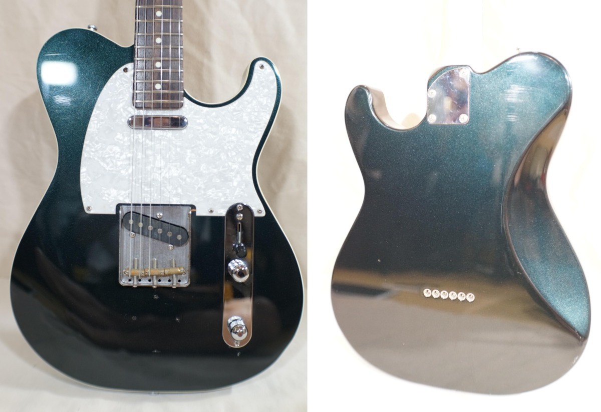 ☆HISTORY☆ZTL-1R TELECASTER MG メタリックグリーン フジゲン製 2004