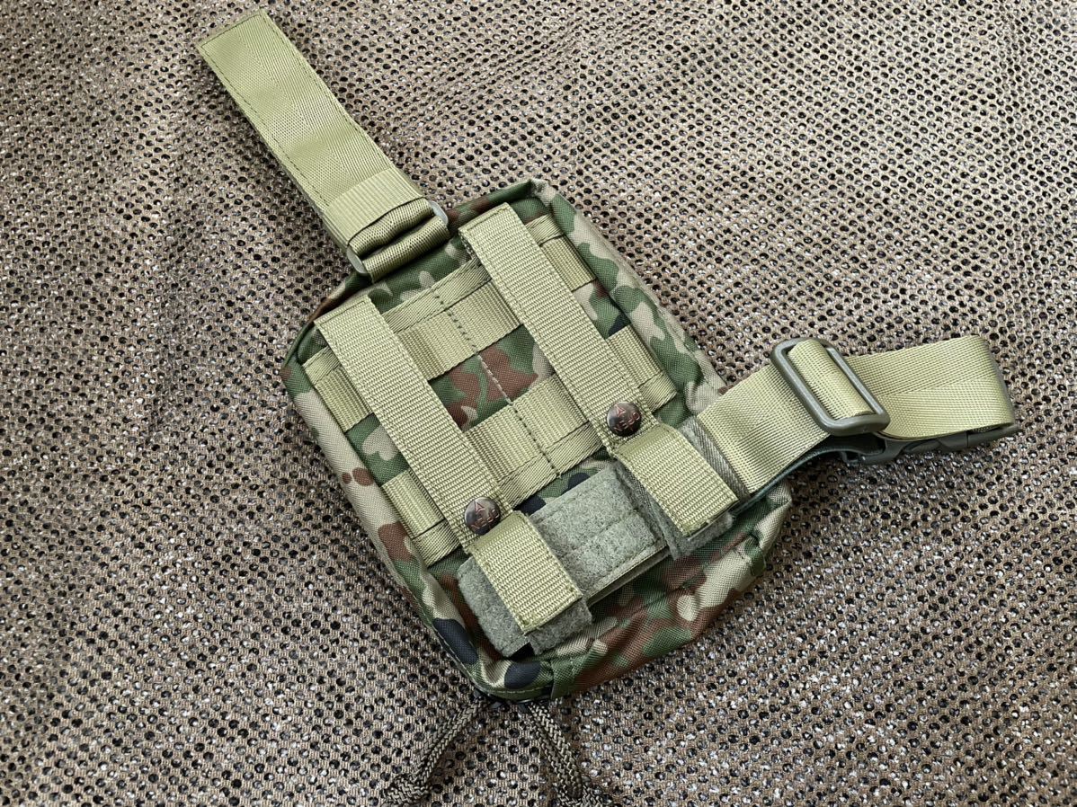 陸上自衛隊 官品生地救急品袋レプリカ サムチェストシールバルブ付き、包帯、コンバットガーゼ×2 メディック 陸自 ポーチ89式 陸上自衛隊 救急品袋