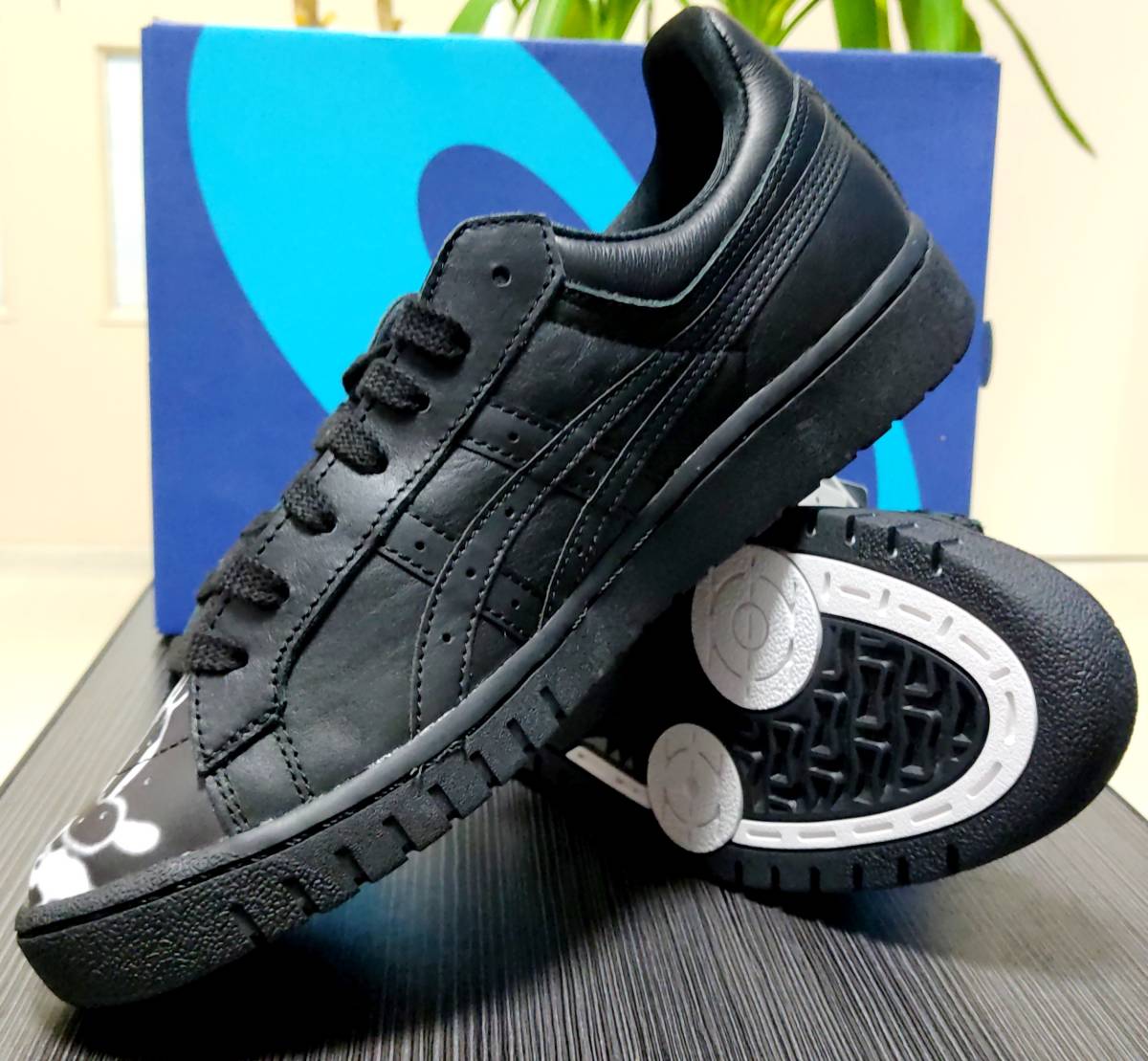 【新品】26cm ASICS TIGER アシックス タイガー DISNEY ミッキー スクリーンデビュー 90周年 GEL-PTG ブラックモデル 激レア ラスト1!