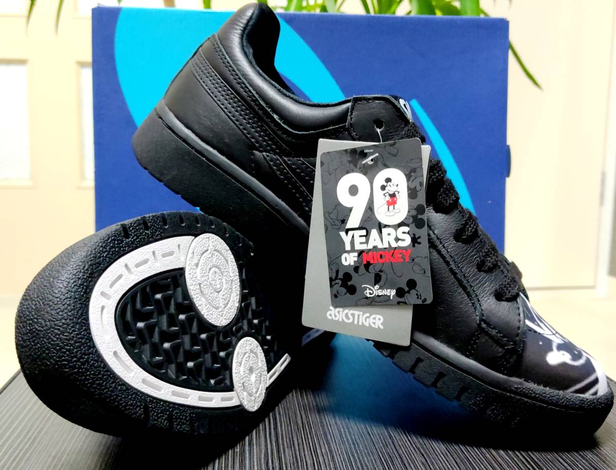 【新品】26cm ASICS TIGER アシックス タイガー DISNEY ミッキー スクリーンデビュー 90周年 GEL-PTG ブラックモデル 激レア ラスト1!