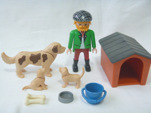 playmobil Play Mobil *3005 agriculture house dog ..* Germany toy figure 