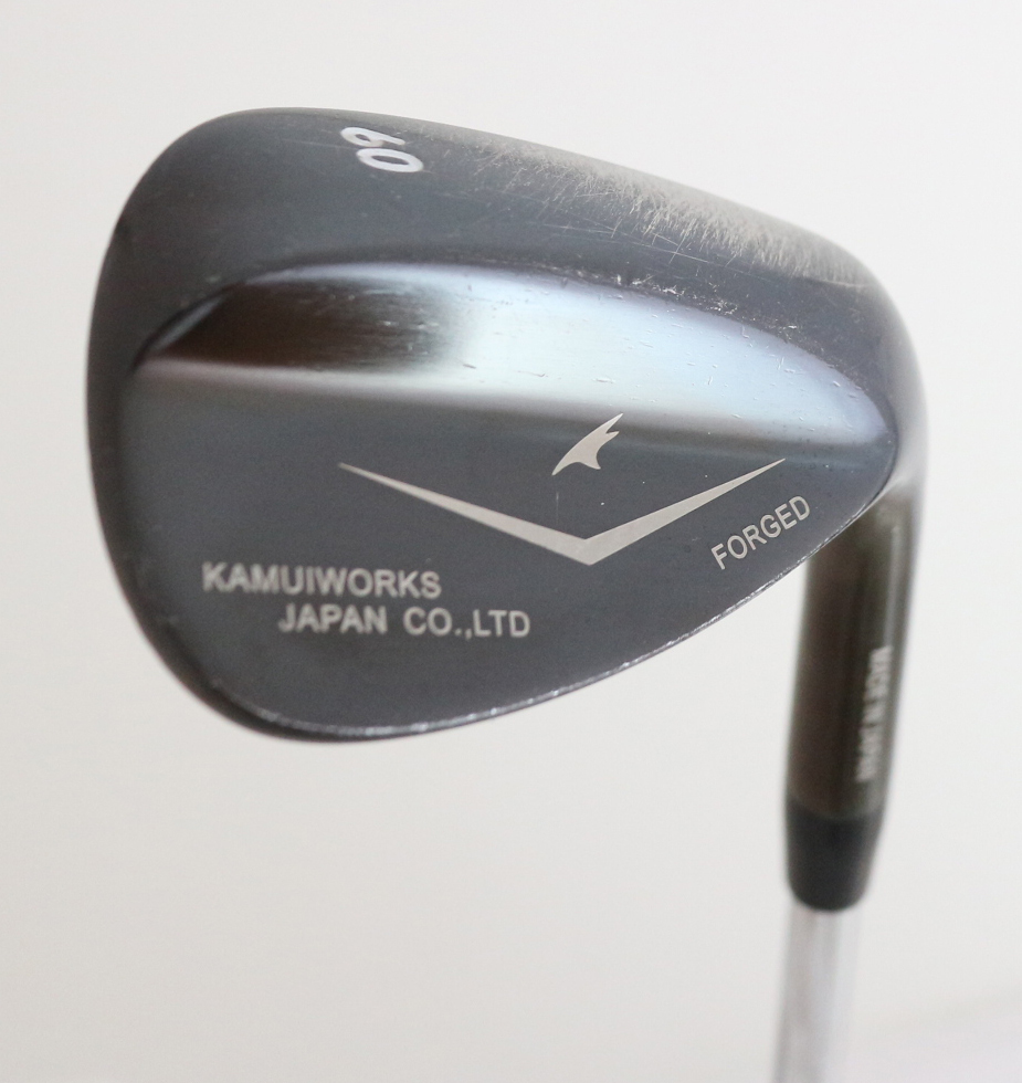 ●値下1円～！KAMUIWORKS★カムイワークス！　FORGED ウェッジ　ブラックIP　60°N.S.PRO MODUS3 115スチール　WEDGE　(40912_画像2