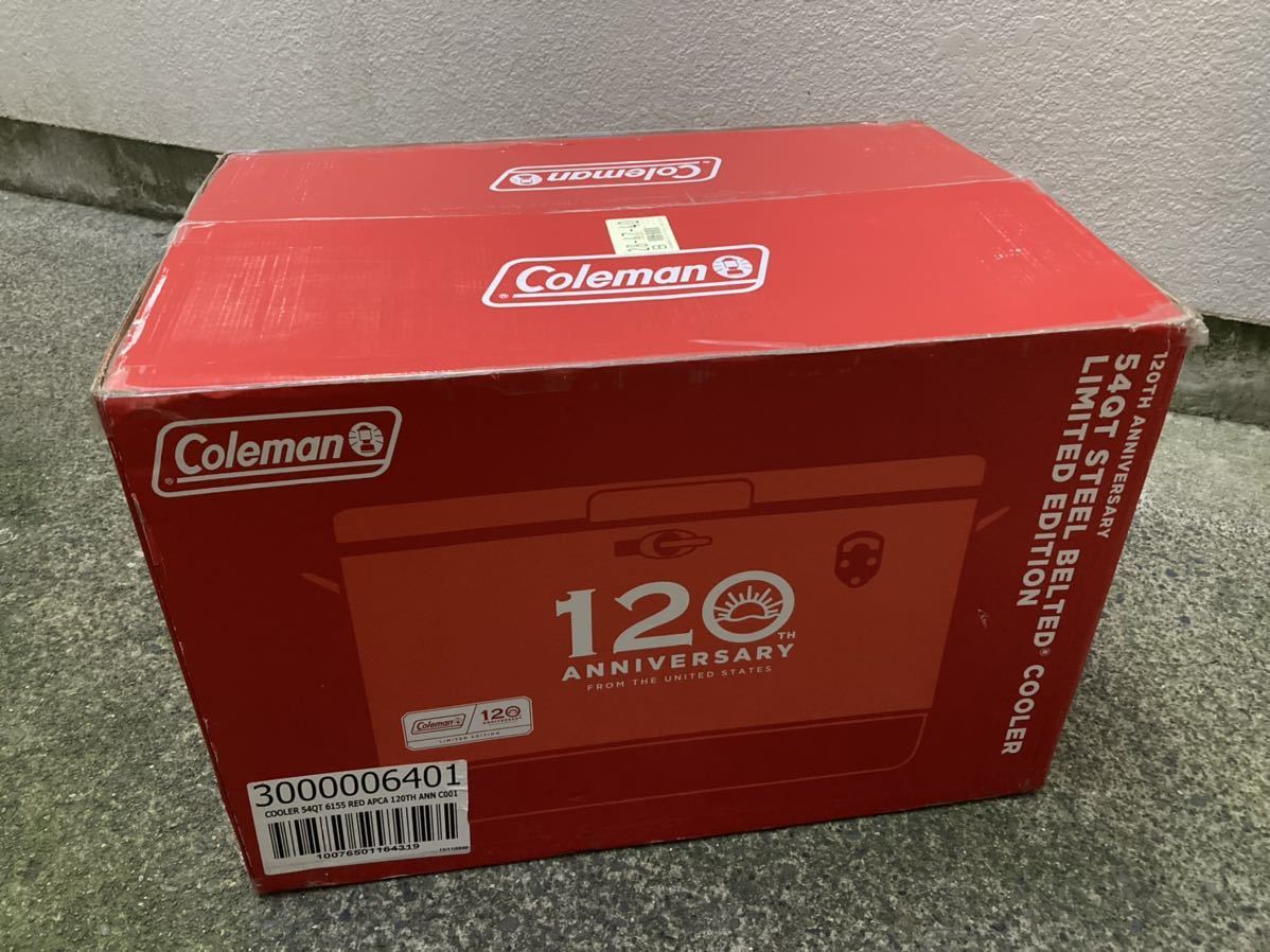 Coleman コールマン スチールベルトクーラー 120アニバーサリー 新品