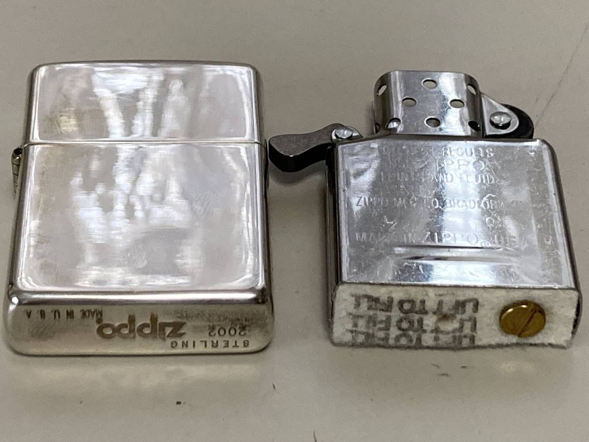 Zippo ジッポ スターリング シルバー STERLING 純銀 未使用品 | www