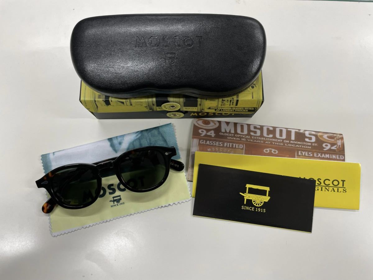 MOSCOT モスコット LEMTOSH サングラス メガネ ライトブラウン