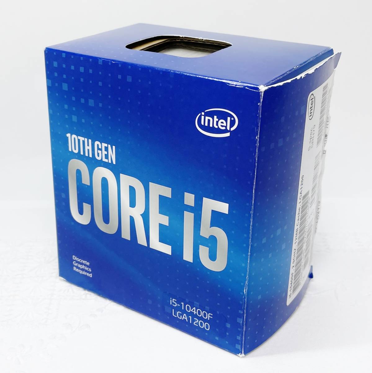 市販 INTEL 第10世代CPU Comet Lake-S Corei5-10400F 2.9GHz 6C 12TH BX8070110400F  日本正規流通品
