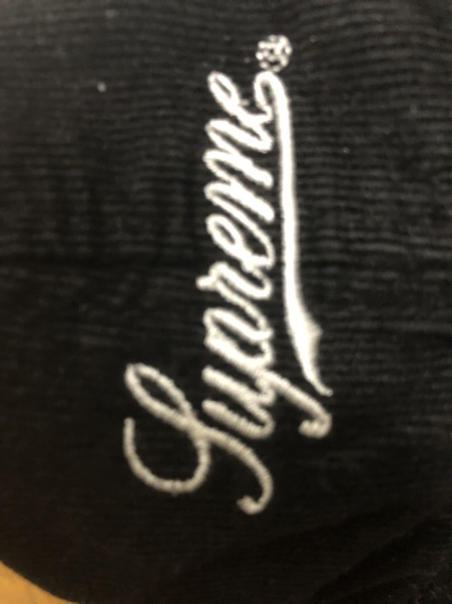 supreme corduroy camp cap キャップ 帽子 黒 シュプリーム