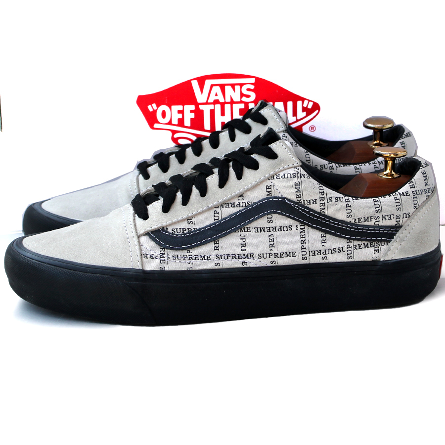 クリスマスローズ Supreme×vans old skool pro 27 - スニーカー