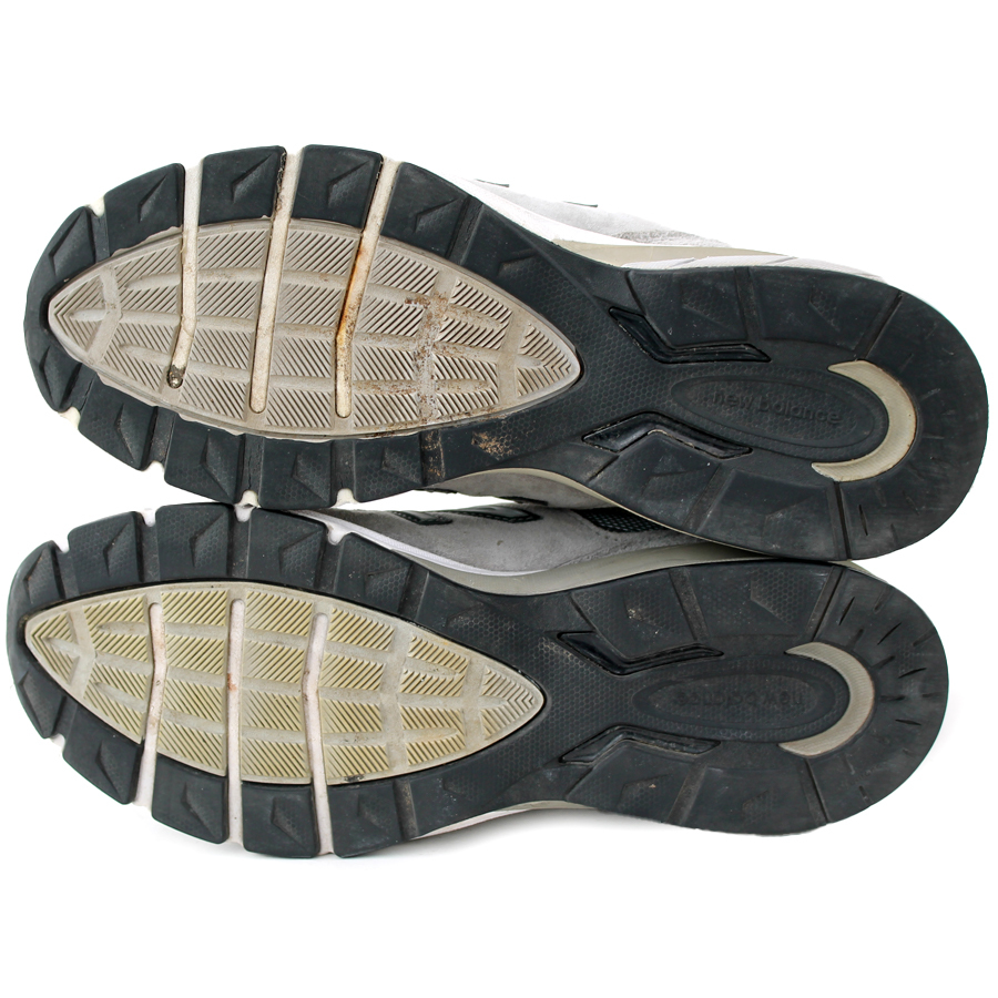 USA производства * New balance * low cut спортивные туфли US10=28 M990GL5 кожа спортивные туфли сетка мужской серый NEW BALANCE hh q-525
