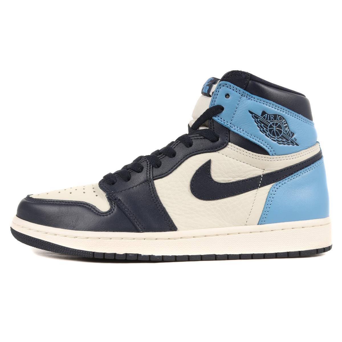 NIKE AIR JORDAN 1 LOW オブシディアン-