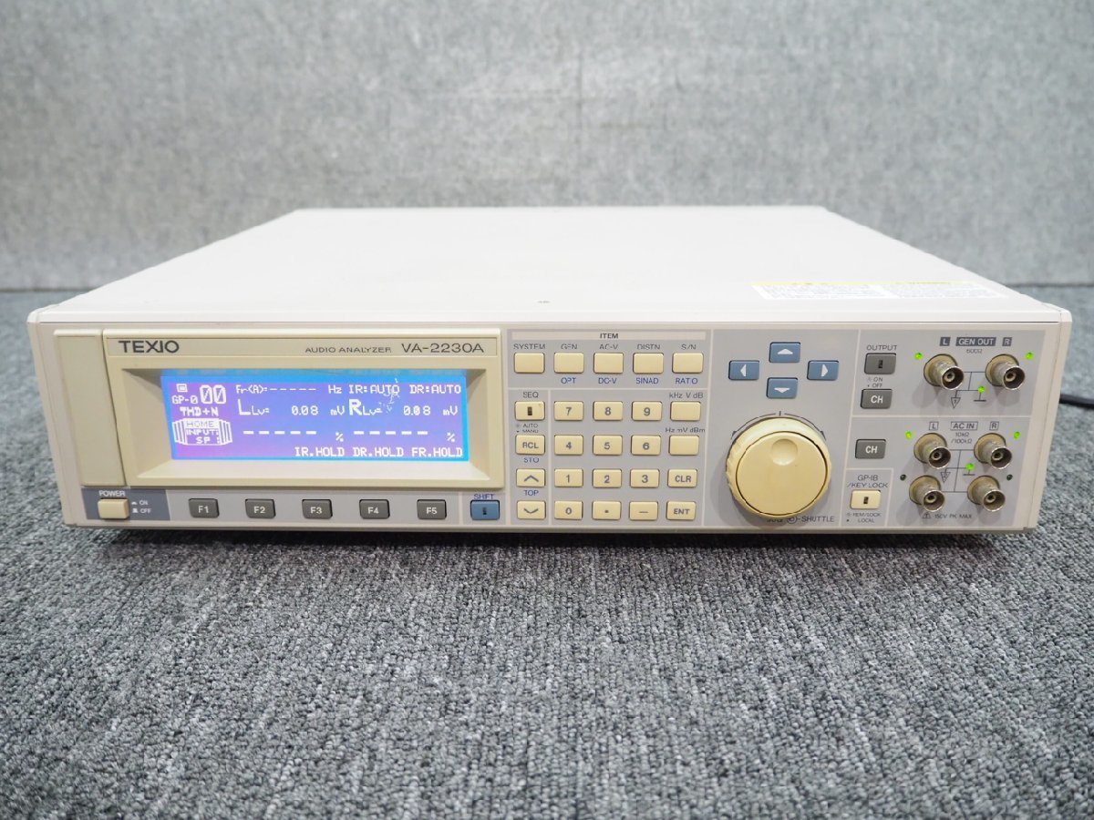 E2 ☆ KENWOOD オーディオアナライザ VA-2230 ☆ E2 ☆ KENWOOD オーディオアナライザ VA-2230 ☆