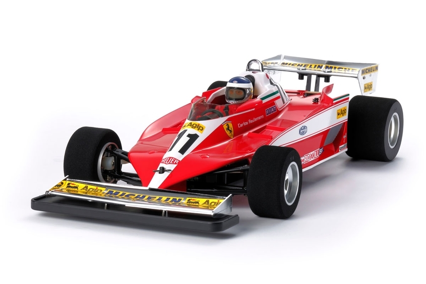 【限定販売品】タミヤ 1/10 RC フェラーリ312T3 スペアボディセット タミヤ フェラーリ312T3 1/10 限定販売スペアボディ 312T3メッキ