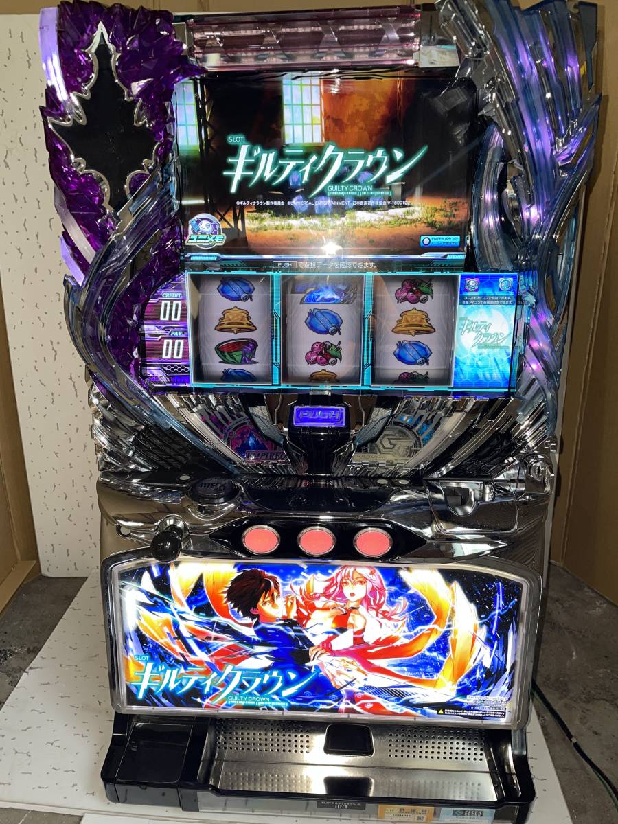 しておりま ヤフオク! - 実機 エレコ SLOT ギルティクラウン(チャンス