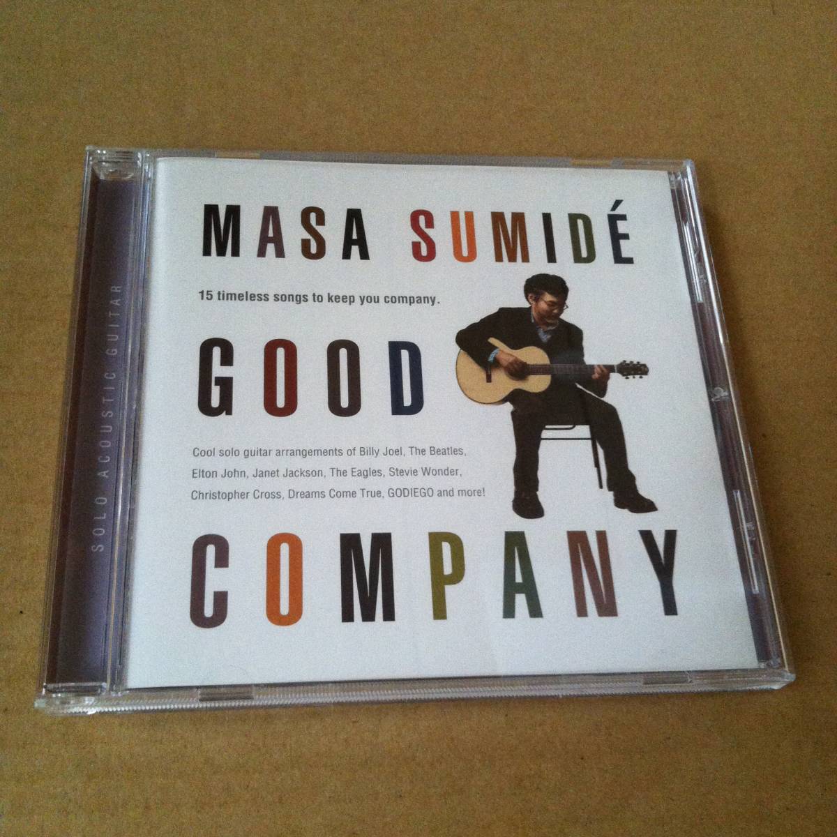 Masa Sumide 住出勝則　GOOD COMPANY　アコースティックギター CD アコギ 音楽 ALBUM ソロギター Solo Guitar フィンガースタイル Acoustic_画像1