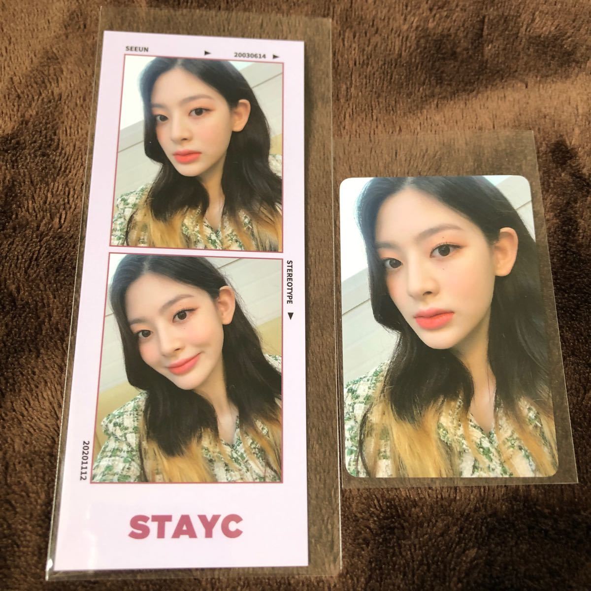 STAYC starriver 中国 ヨントン セウン 特典トレカ 3枚-