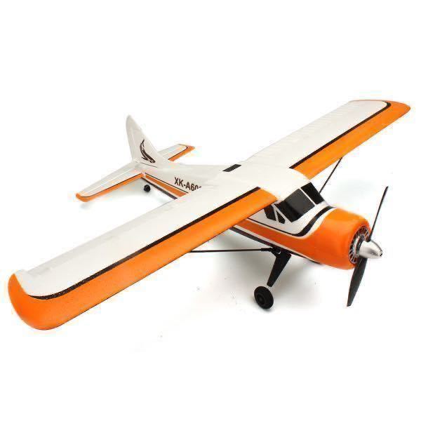 モード1送信機 バッテリー2本 XK DHC-2 A600 ラジコン飛行機 5CH ブラシレスモーター S-FHSS FUTABA 双葉 互換性 RC エアープレーン 3D/6G_画像6