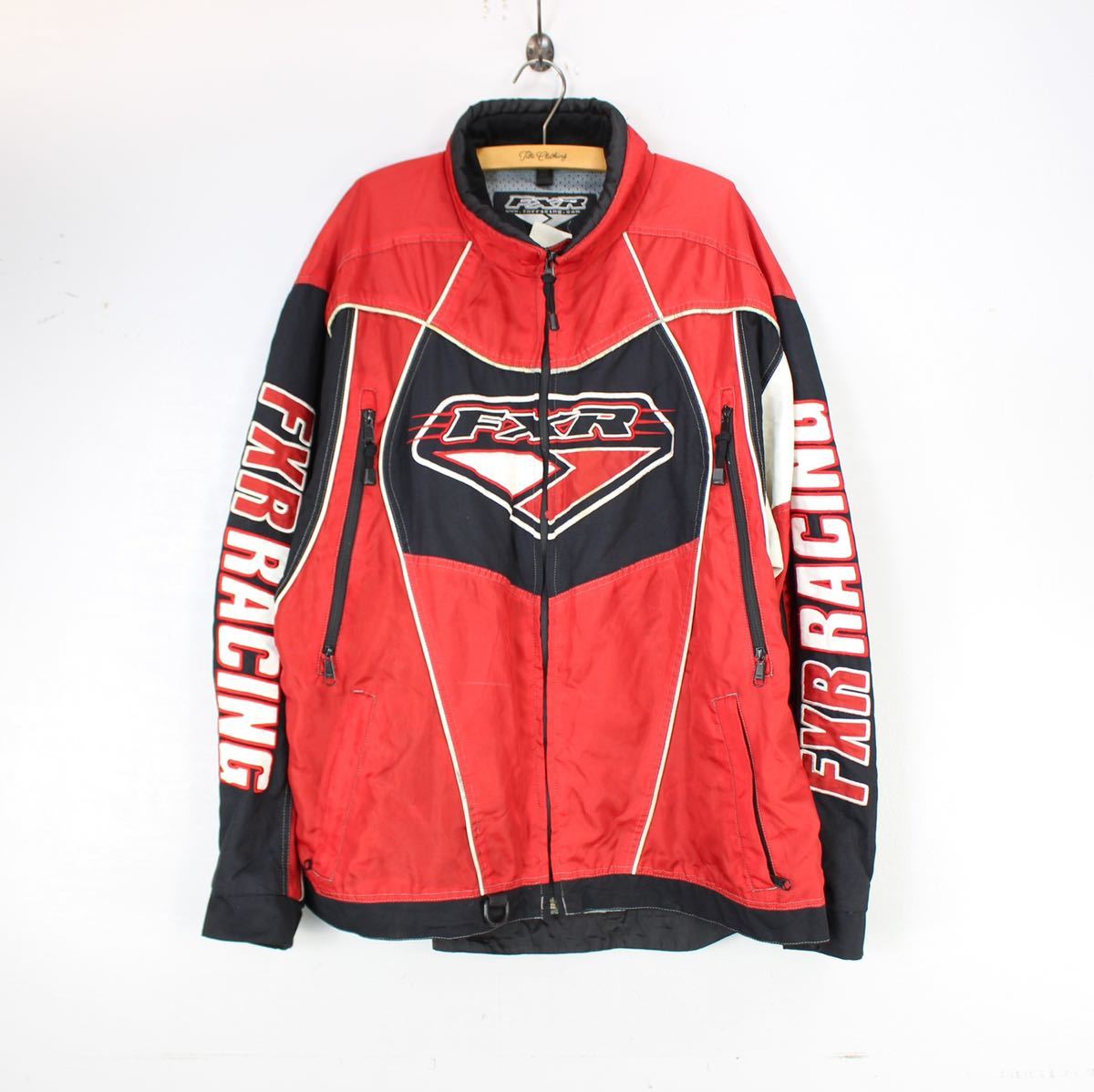 USA VINTAGE NYLON RACING JACKET/アメリカ古着ナイロンレーシングジャケット