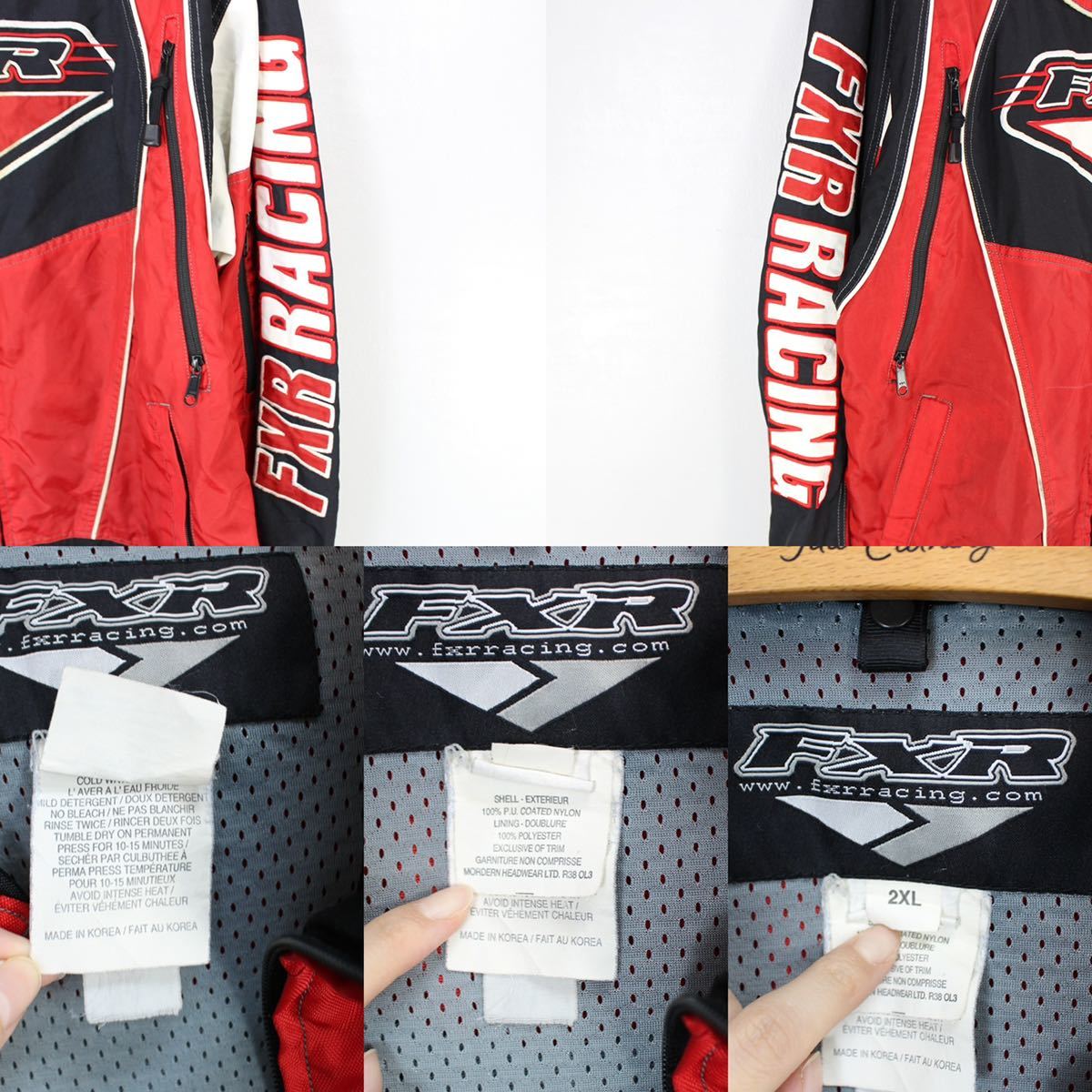 USA VINTAGE NYLON RACING JACKET/アメリカ古着ナイロンレーシングジャケット