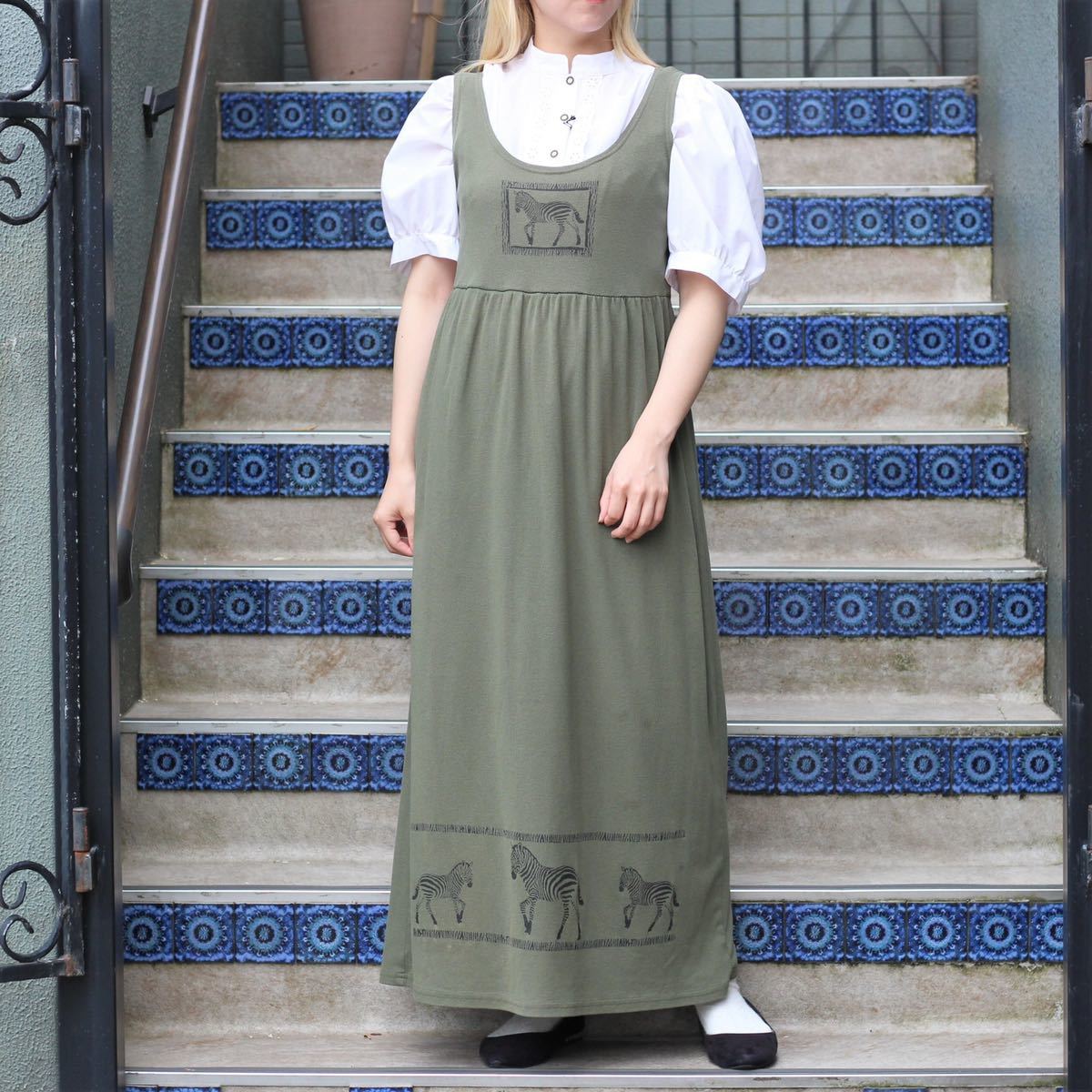 驚きの価格 DESIGN ZEBRA VINTAGE USA NO PIECE/アメリカ古着シマウマ