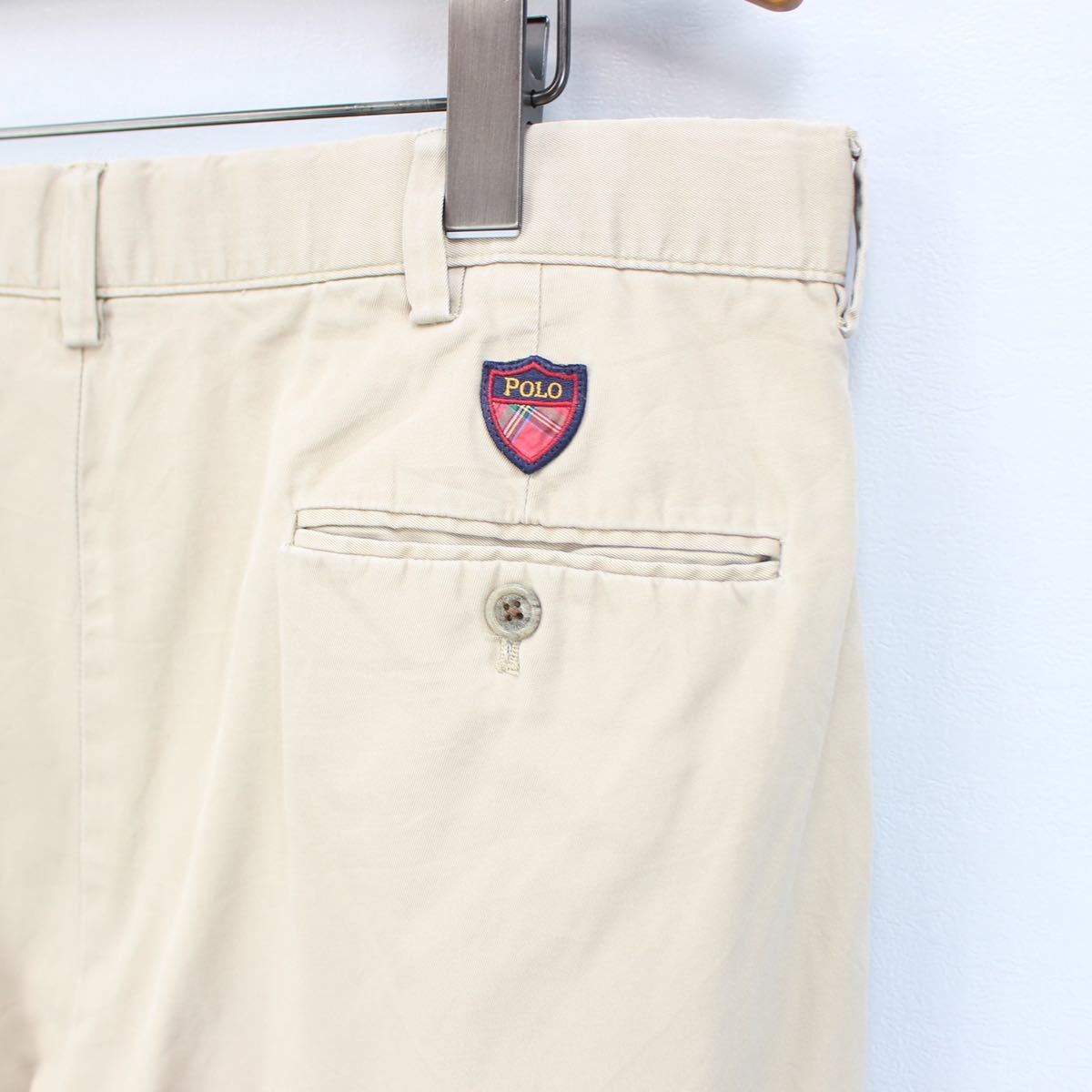 USA VINTAGE POLO GOLF RALPH LAUREN COTTON CHINO SHORTS/アメリカ古着ポロゴルフラルフローレンコットンチノショーツ(ショートパンツ)