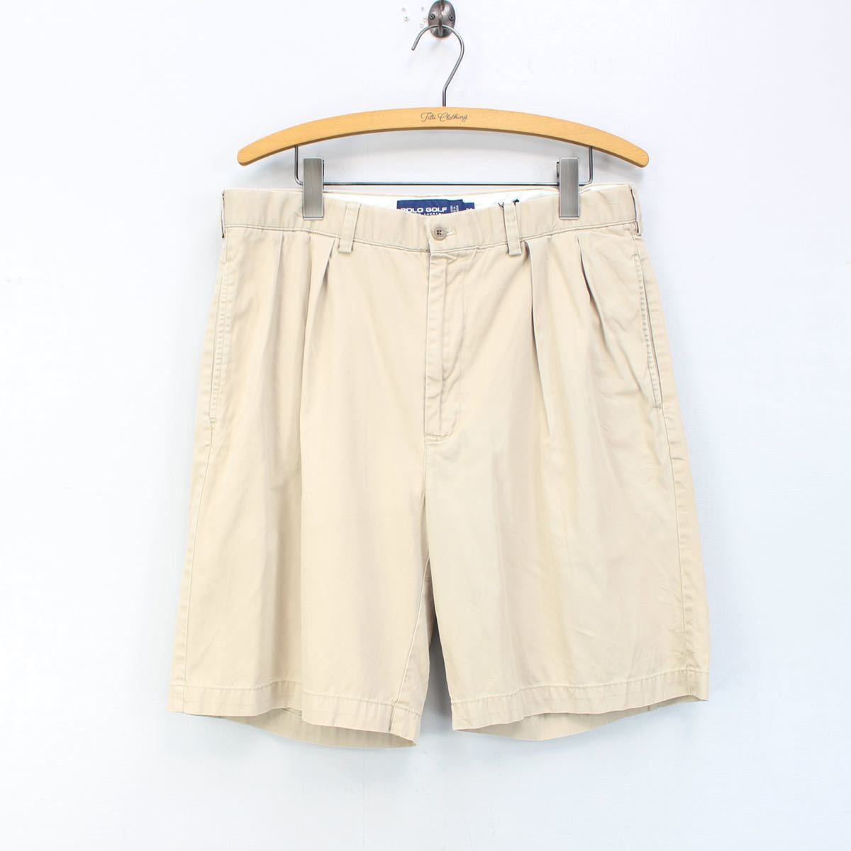 USA VINTAGE POLO GOLF RALPH LAUREN COTTON CHINO SHORTS/アメリカ古着ポロゴルフラルフローレンコットンチノショーツ(ショートパンツ)