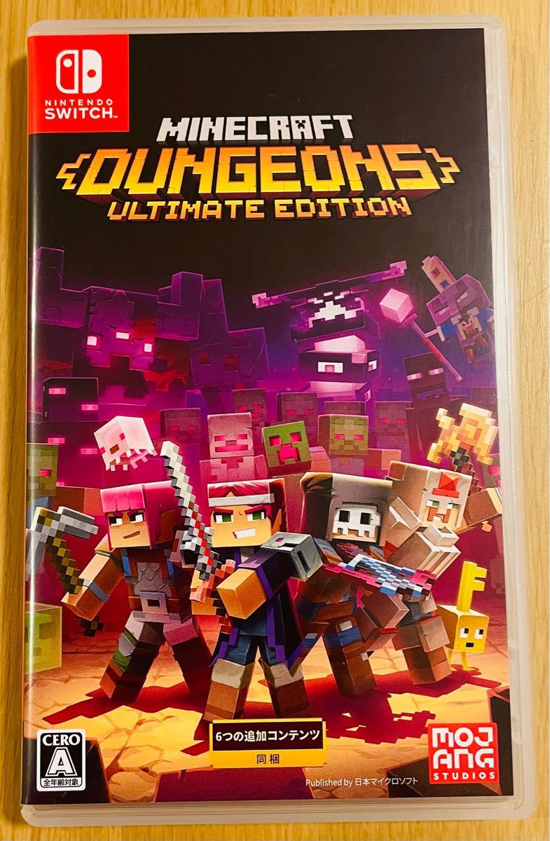 【Switch】 Minecraft Dungeons Ultimate Edition マイクラ　アルティメット