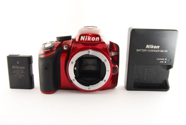ニコンD ニコンD ニコン Nikon D3200 ボディ レッド デジタル一眼レフ