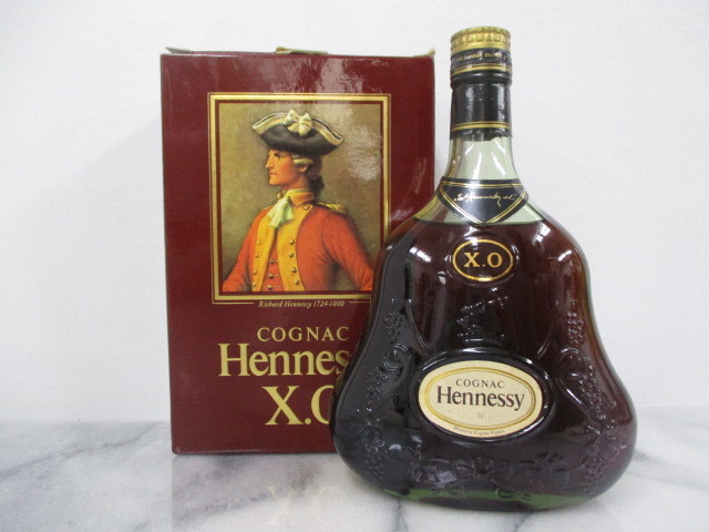 Q554 / ヘネシー XO 金キャップ グリーンボトル Hennessy XO
