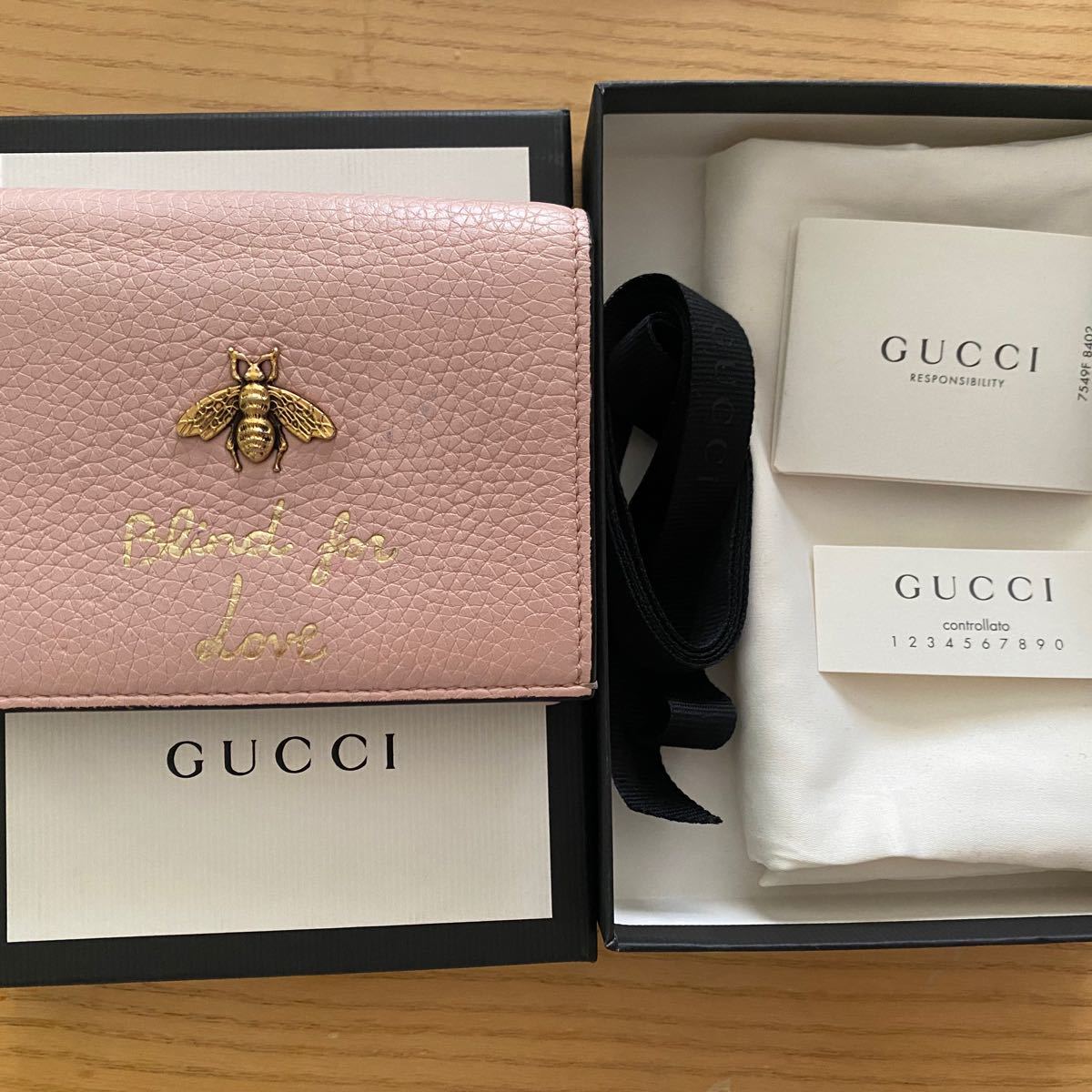 GUCCI アニマリエ 蜂 ビー 財布