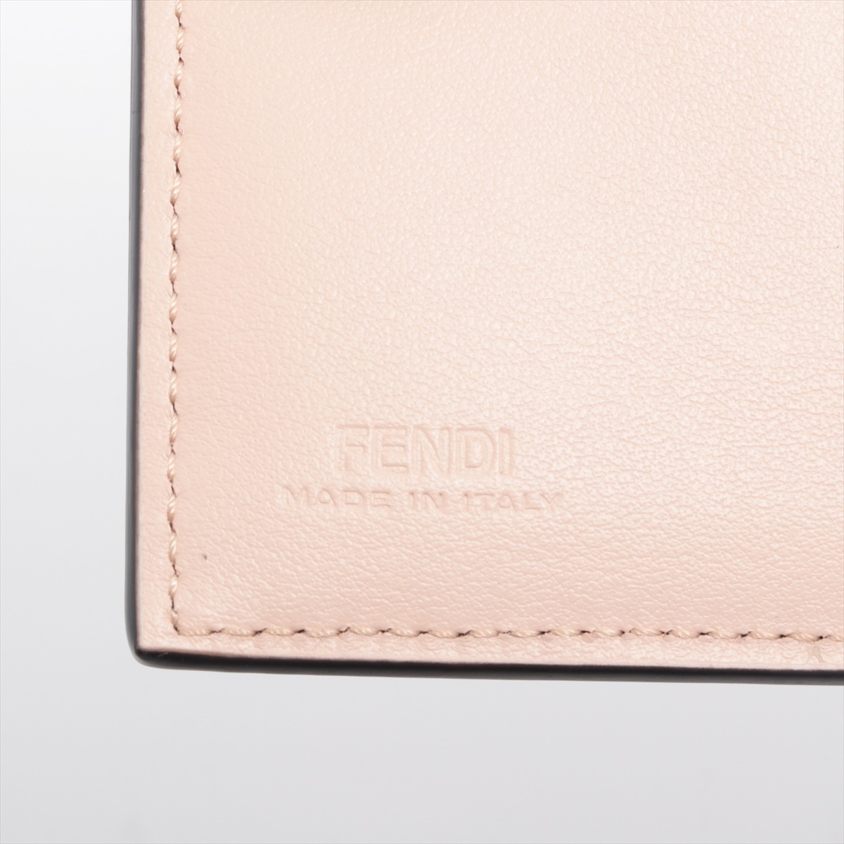 未使用品 フェンディ FENDI フェンディ ロゴ コンパクトウォレット