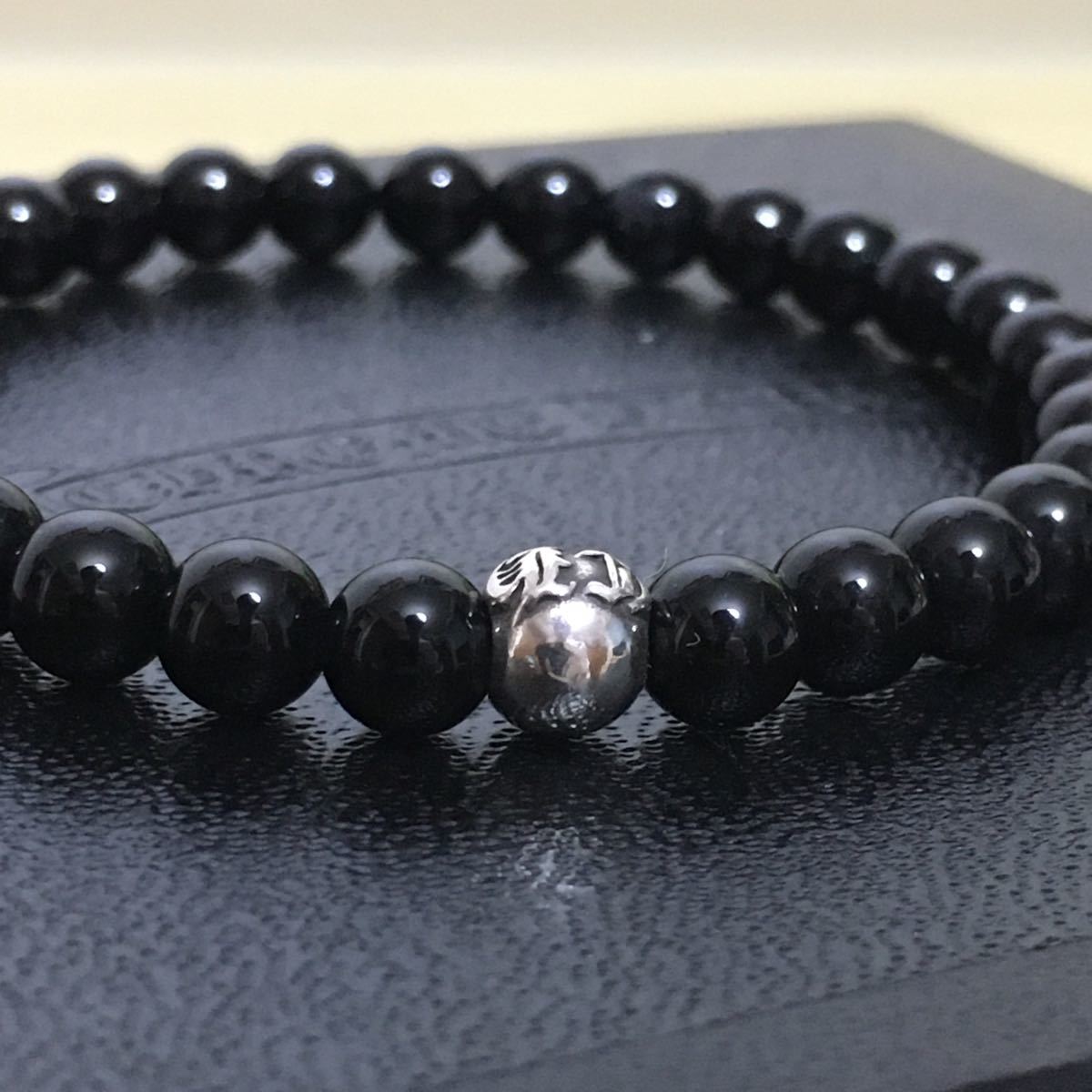 □超美品□CHROME HEARTS クロムハーツ 6mm ブレスレット